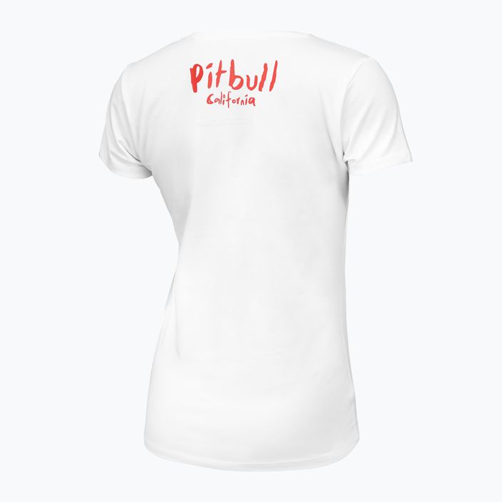 Pitbull West Coast Frauen-T-Shirt Aquarell weiß 2