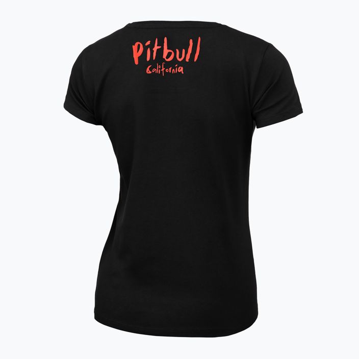 Pitbull West Coast Frauen-T-Shirt Aquarell schwarz 2