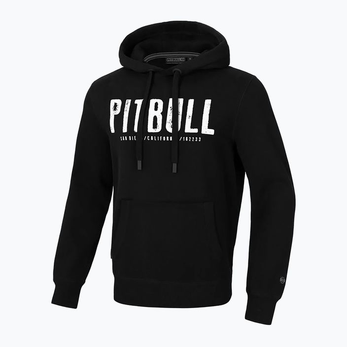 Herren Pitbull West Coast Hooded Street King Sweatshirt schwarz