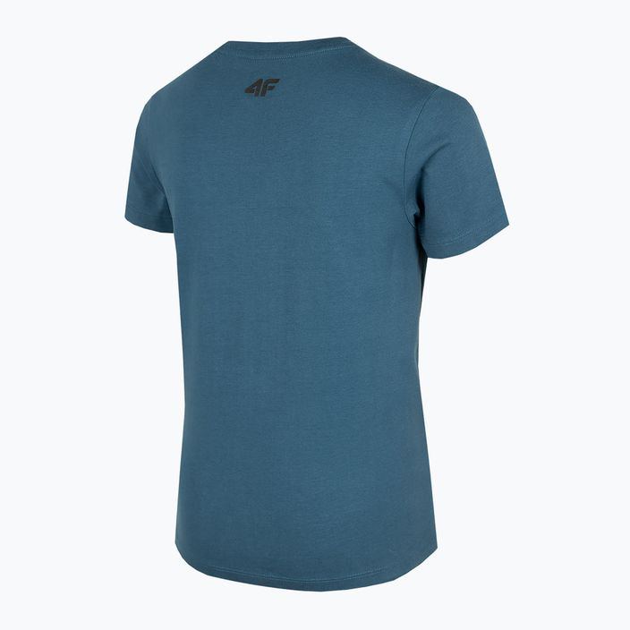 Kinder-T-Shirt 4F HJZ22-JTSM002 blau 3