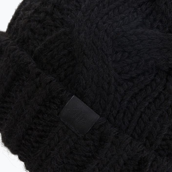 Damen Wintermütze 4F schwarz H4Z22-CAD010 3