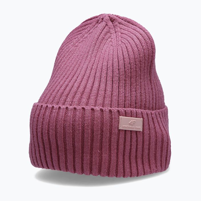 Wintermütze für Damen 4F rosa H4Z22-CAD004 6