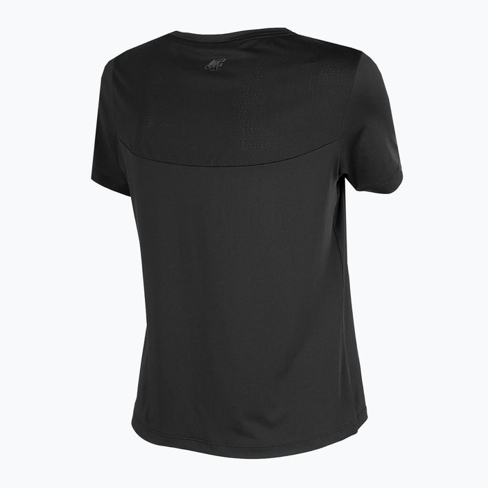 Damen Trainings-T-Shirt 4F H4Z22-TSDF010 schwarz 3