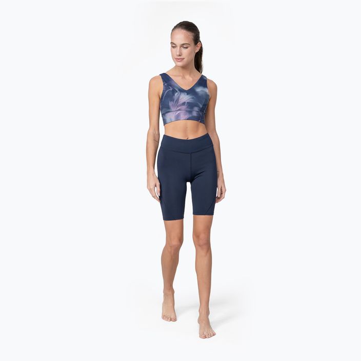 Damen Yoga-Shorts 4F H4Z22-SKDF012 dunkelgrau 2