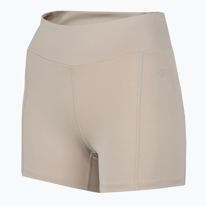 Damen Yoga-Shorts 4F H4Z22-SKDF010 beige 3