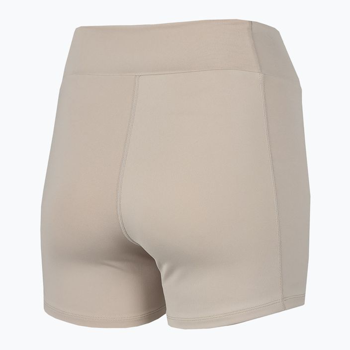 Damen Yoga-Shorts 4F H4Z22-SKDF010 beige 4