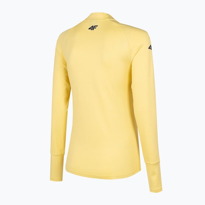 Damen Thermo-T-Shirt 4F gelb H4Z22-BIDD030 3