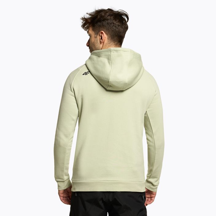 Herren Snowboard-Sweatshirt 4F BLM021 grün H4Z22-BLM021 3