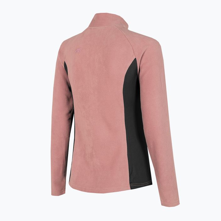 Damen-Ski-Sweatshirt 4F BIDP011 Fleece rosa H4Z22-BIDP011 8