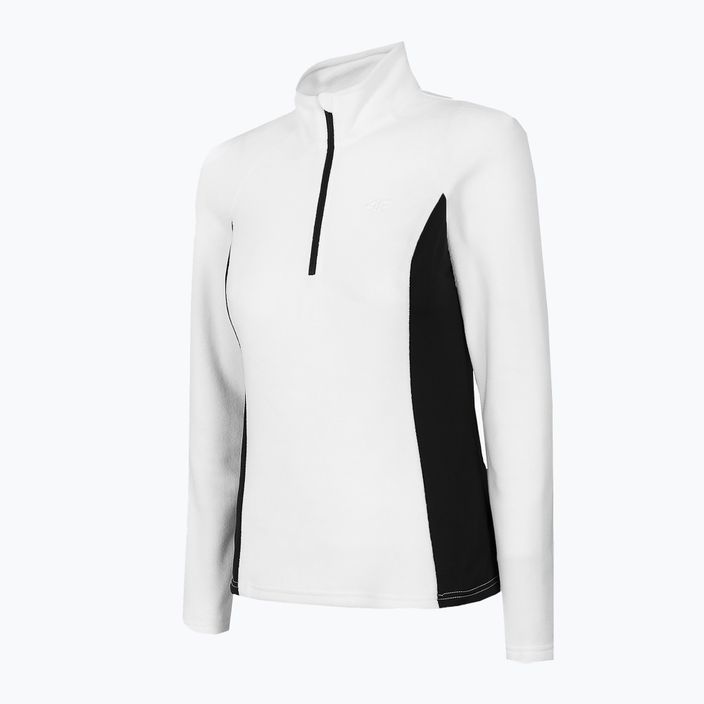 Damen-Ski-Sweatshirt 4F BIDP011 Fleece weiß H4Z22-BIDP011 7