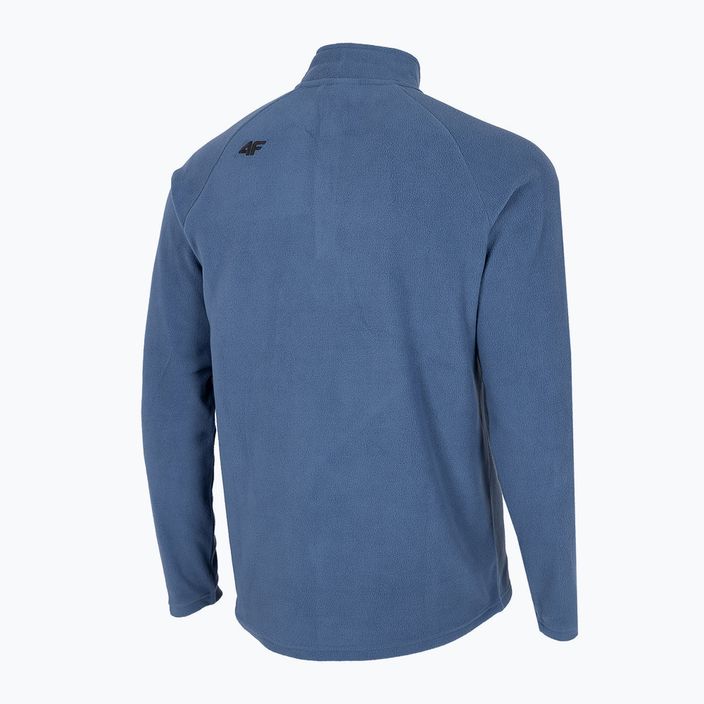 Herren 4F BIMP010 blaues Fleece-Ski-Sweatshirt H4Z22-BIMP010 8