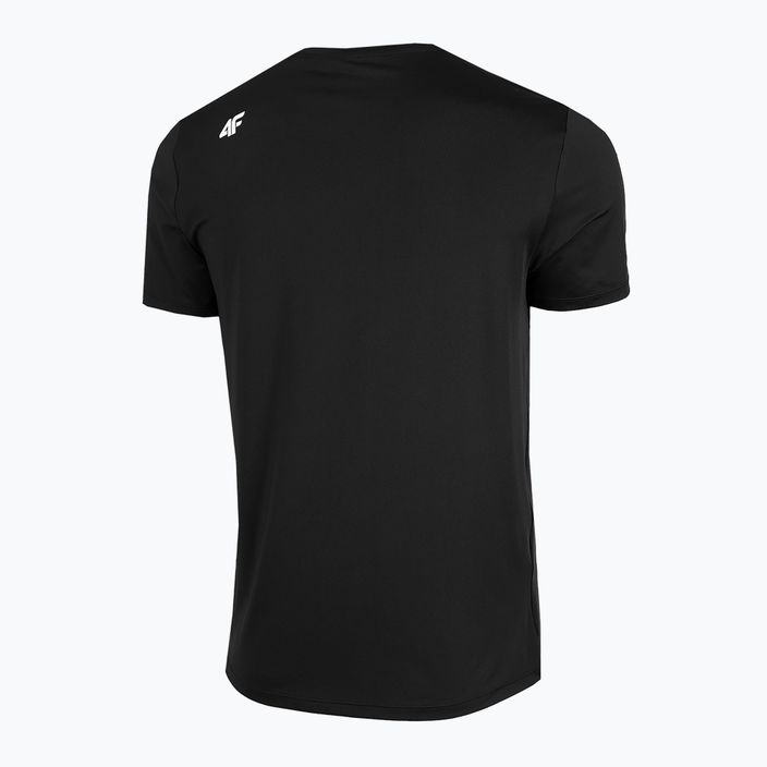 Herren 4F Trekking-T-Shirt schwarz H4Z22-TSM019 3