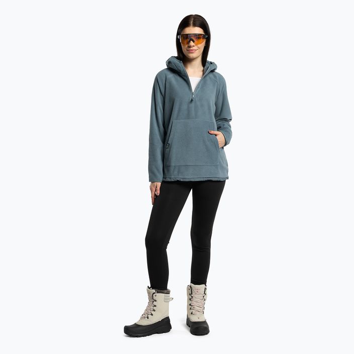 Damen-Snowboard-Sweatshirt 4F PLD010 blau H4Z22-PLD010 2