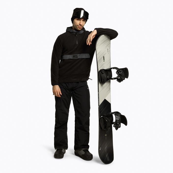 Herren 4F PLM011 Snowboard-Sweatshirt schwarz H4Z22-PLM011 2