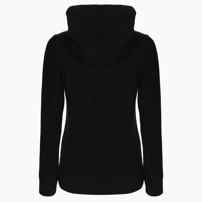 Damen 4F Fleece-Sweatshirt schwarz NOSH4-PLD352 2