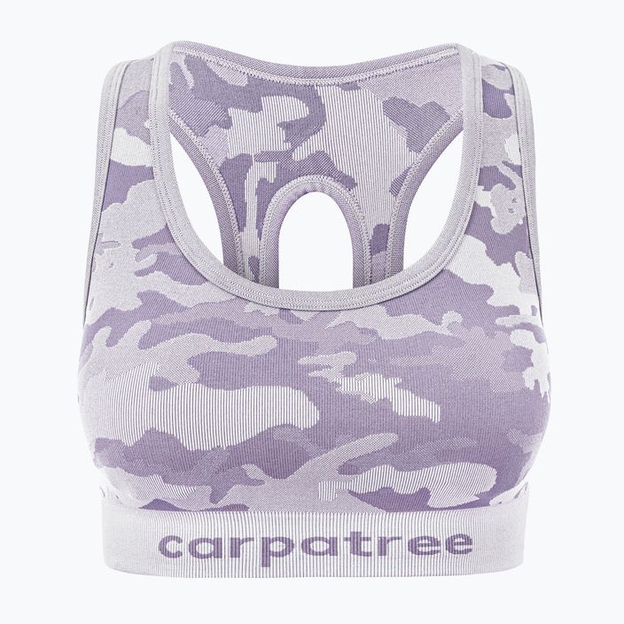 Carpatree Camo Seamless lila Fitness-BH 5