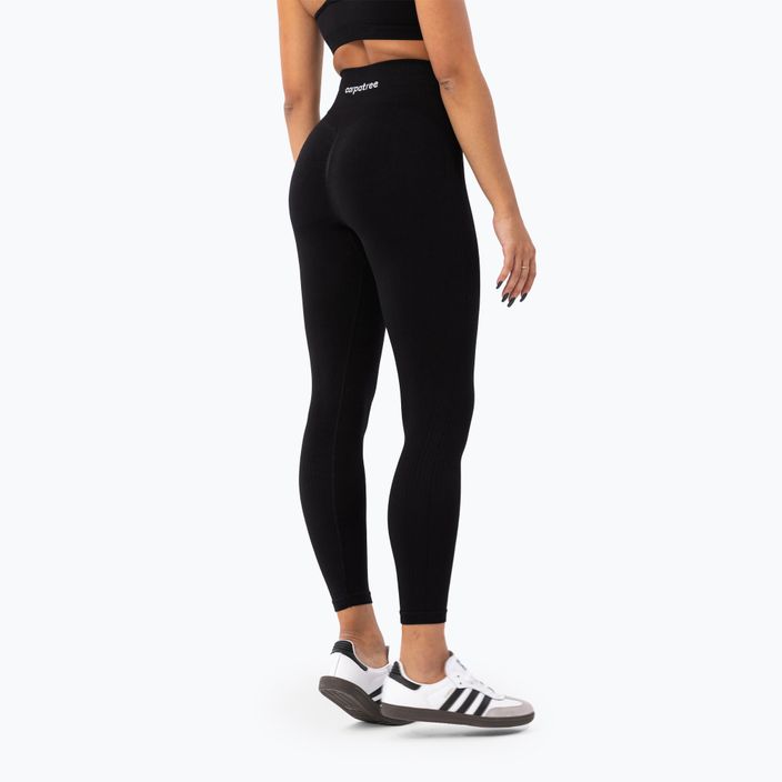 Damen Trainingsleggings Carpatree Blaze Seamless schwarz 7