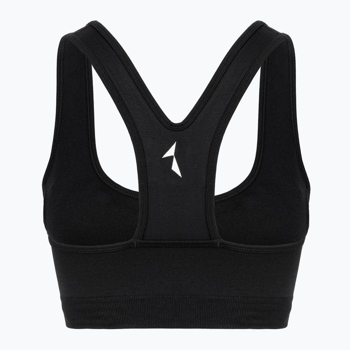 Carpatree Allure Seamless sepia schwarz Fitness-BH 2