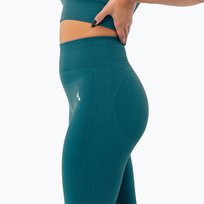 Damen Trainingsleggings Carpatree Blaze Seamless tief ozeanblau 5