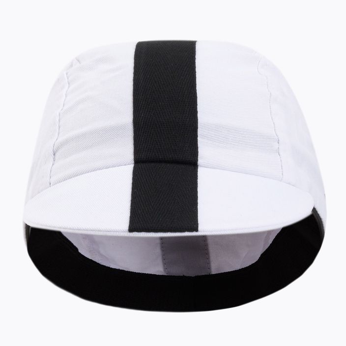 LUXA Classic Stripe Baseballkappe weiß und schwarz LULOCKCSW 4