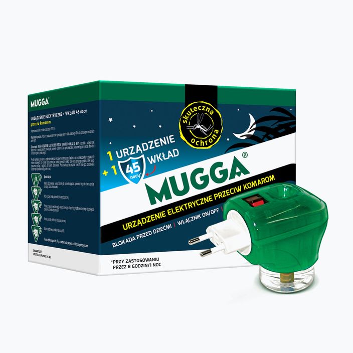 Elektrokontakt-Mückenschutzmittel+ Mugga-Nachfüllpackung 45 Nächte