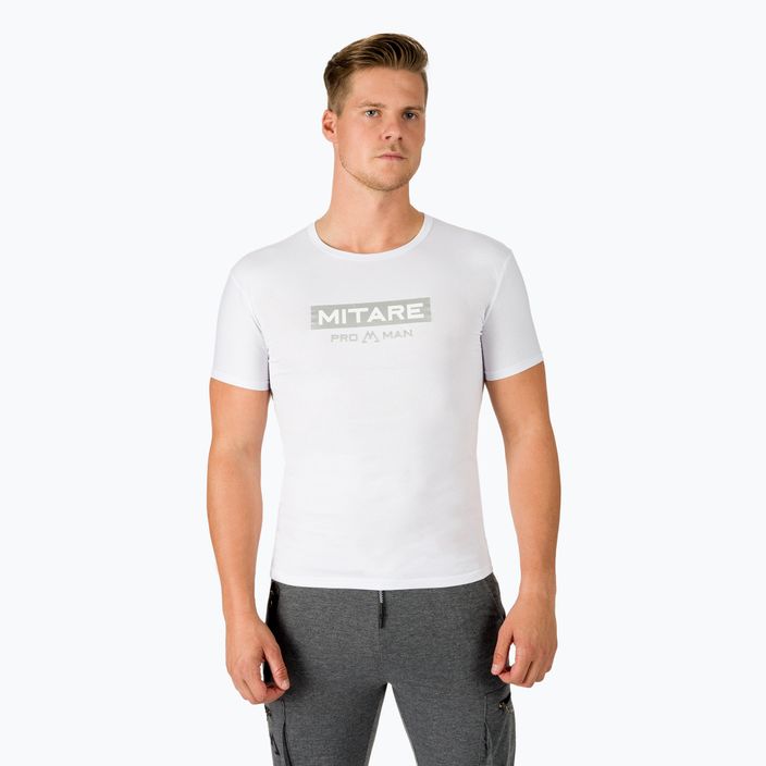 MITARE PRO Herren-T-Shirt weiß K093