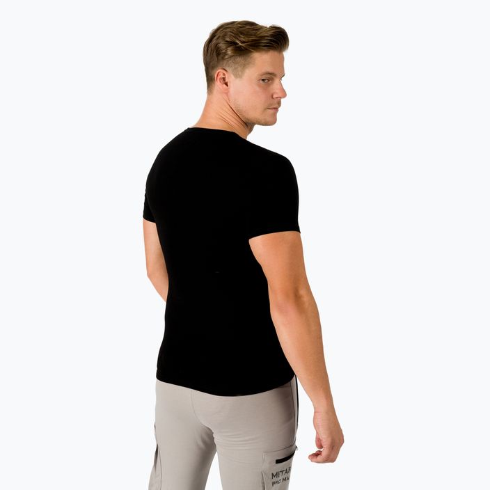 MITARE PRO Herren-T-Shirt schwarz K093 4