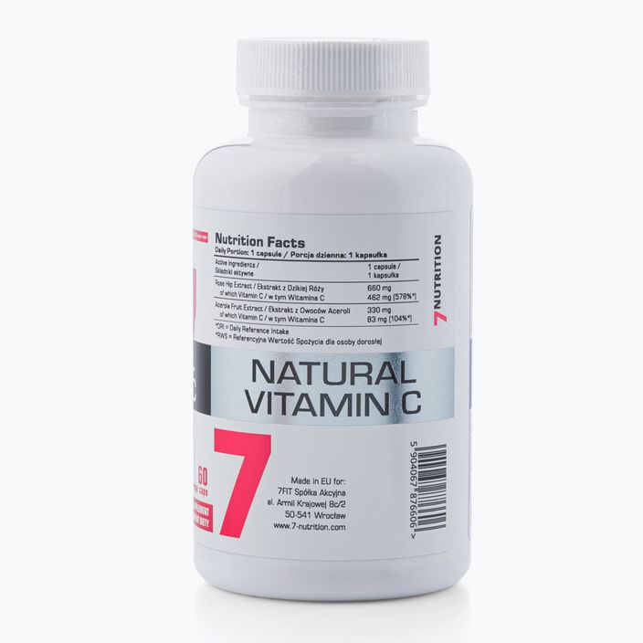 Vitamin C 7Nutrition natürliches Vitamin C 60 Kapseln NU7876606 3