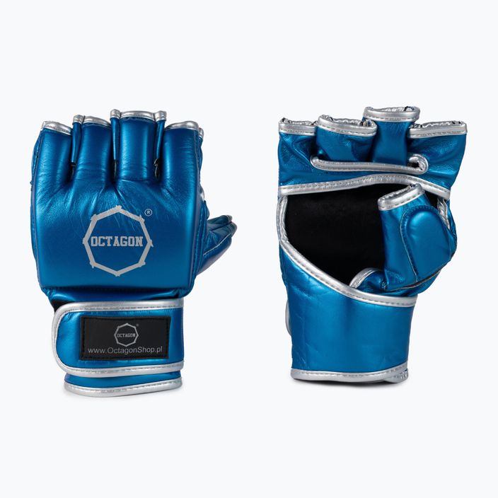 Octagon MMA Grappling Handschuhe blau 3