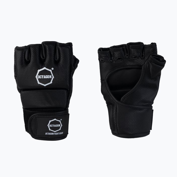 Octagon Kevlar MMA Grappling Handschuhe schwarz 3