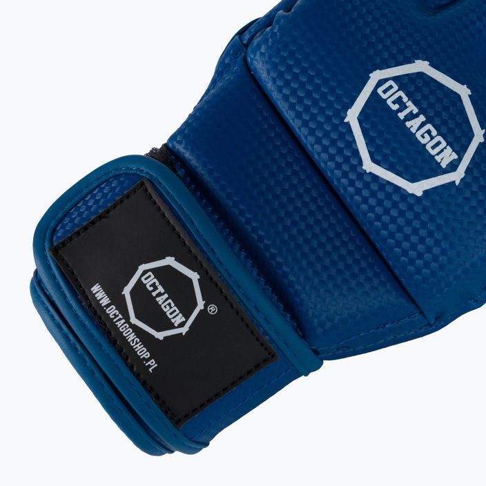 Octagon Kevlar MMA Grappling Handschuhe blau 5