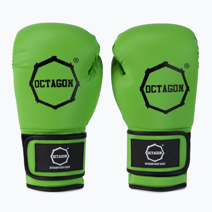Octagon Kevlar grün Boxhandschuhe