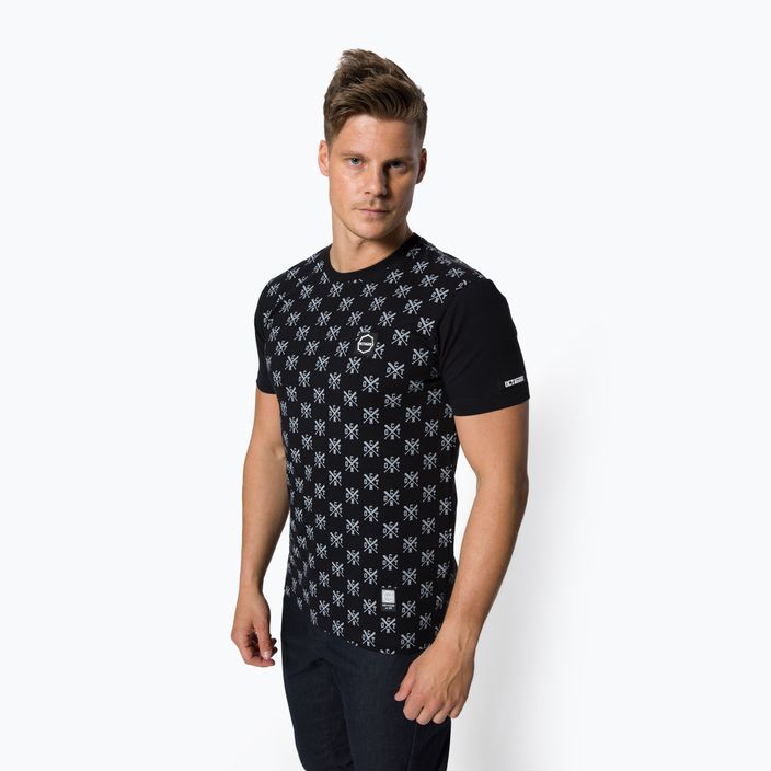 Octagon Types Herren-T-Shirt schwarz