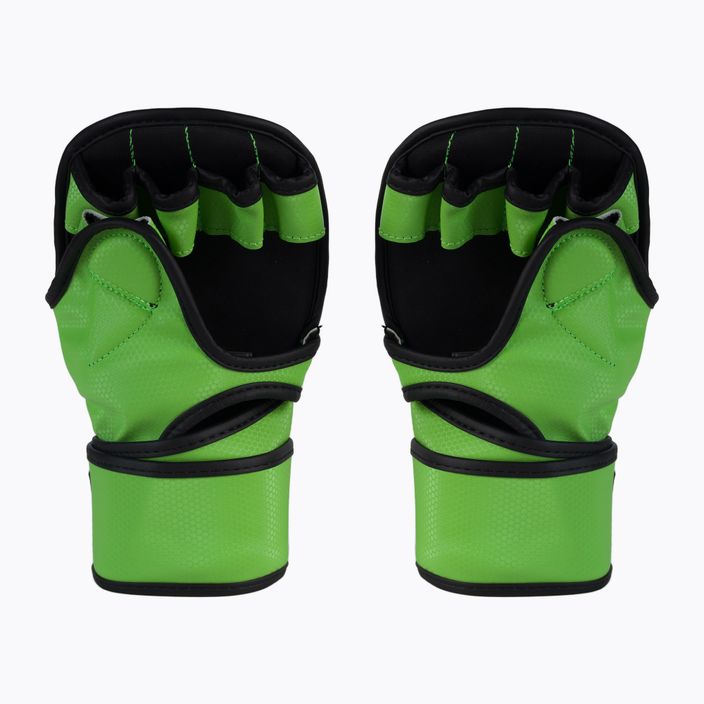 Octagon Kevlar Grappling MMA Sparring Handschuhe grün 2