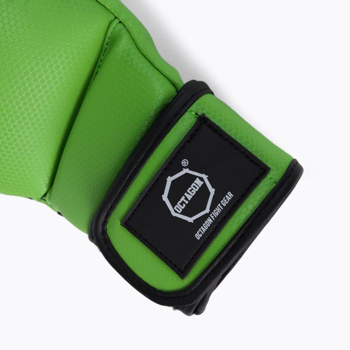 Octagon Kevlar Grappling MMA Sparring Handschuhe grün 5