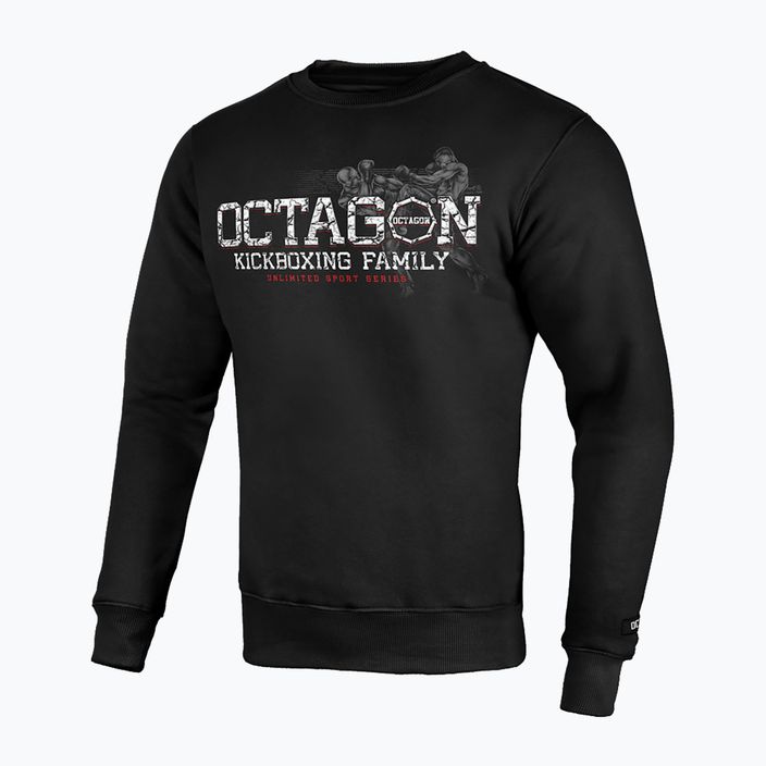 Octagon Kickboxing Family Herren Sweatshirt schwarz