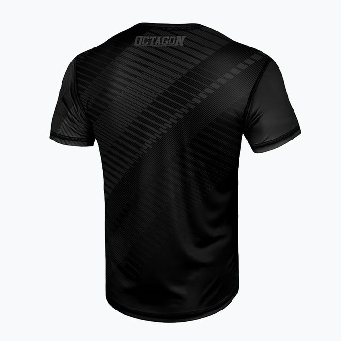 Octagon Sport Blocks Herren-T-Shirt schwarz 2