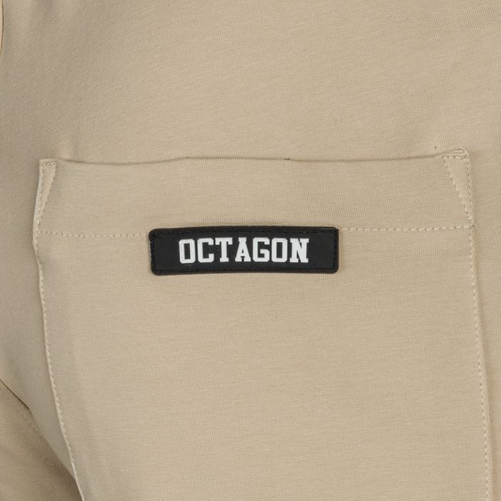 Herren Octagon Light Small Logo Hose beige 4