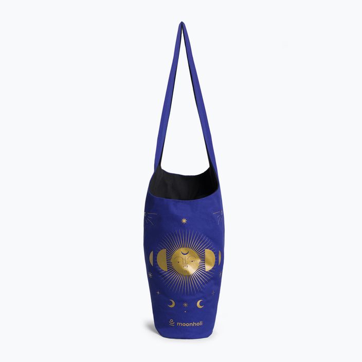 Moonholi Magie Yoga-Matte Tasche blau SKU-300