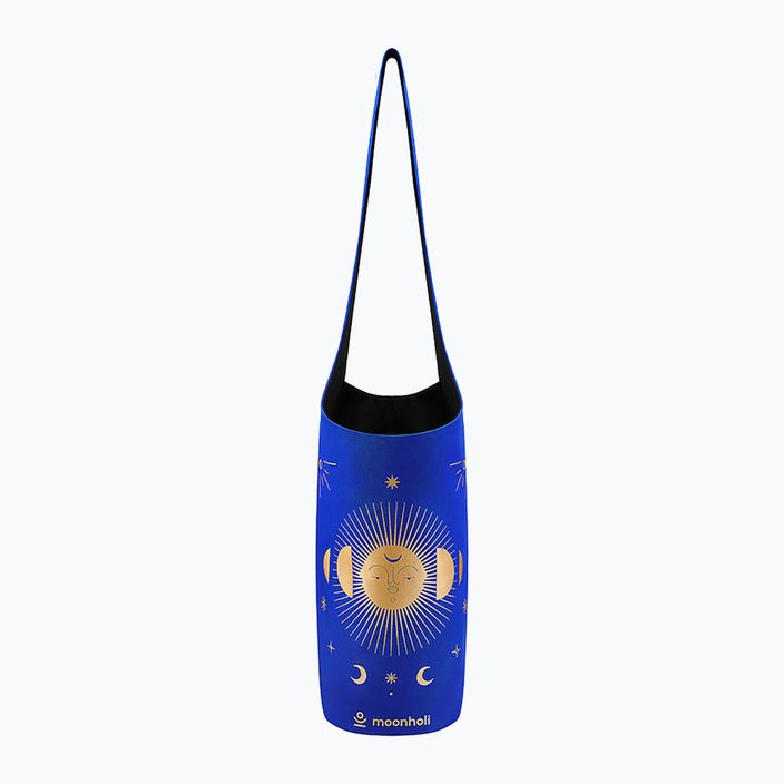 Moonholi Magie Yoga-Matte Tasche blau SKU-300 6