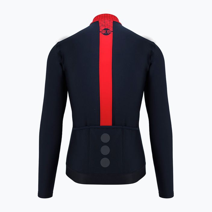 Quest Tokyo rot-schwarz Herren-Radsport-Sweatshirt S21/BLUZA-TOKYO-RED-MAN 2
