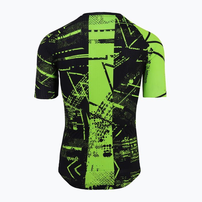 Herren Quest Fluo Fahrradtrikot 2