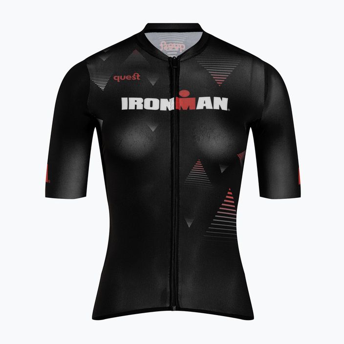 Fahrradtrikot Damen Quest Race Line France Iron Man black