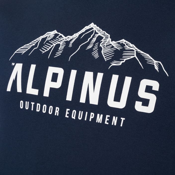 Alpinus Mountains Herren-T-Shirt navy blau 8