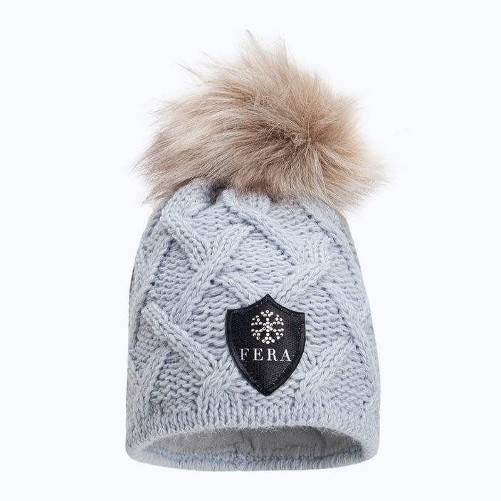 Damen Wintermütze Fera Swarovski Snowflake grau 5.8.sn.ic 2