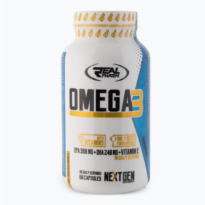 Omega 3 Real Pharm Fettsäuren 1000mg 60 Kapseln 666688