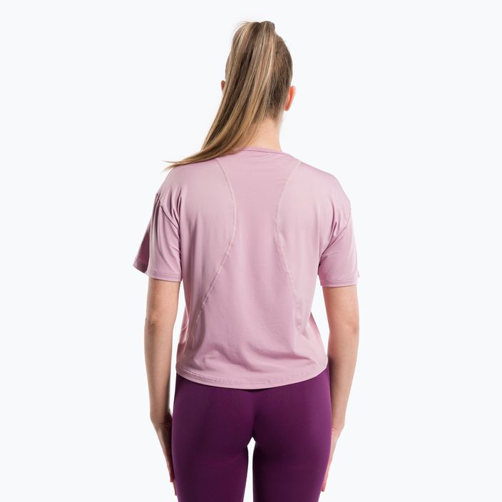 Damen-Trainingsshirt Gym Glamour Sport Pink 426 3