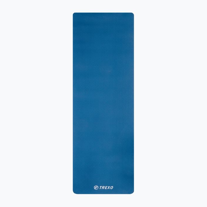 TREXO Yogamatte TPE 2 6 mm blau YM-T02N 2