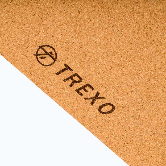 TREXO Yoga-Matte TPE-Kork 6 mm schwarz YM-C01C 4