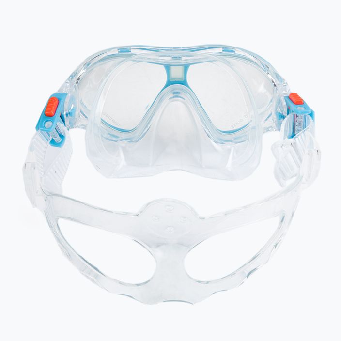 Kinderschnorchelset AQUASTIC Maske + Schnorchel blau MSK-01N 6